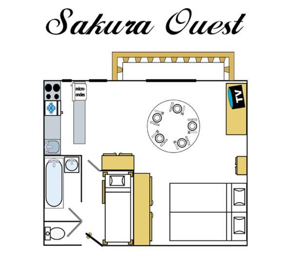 Val-dʼIsère Residence Studio Sakura חדר תמונה